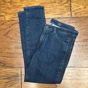 Ag Adriano Goldschmied the prima ankle pin tucked jeans